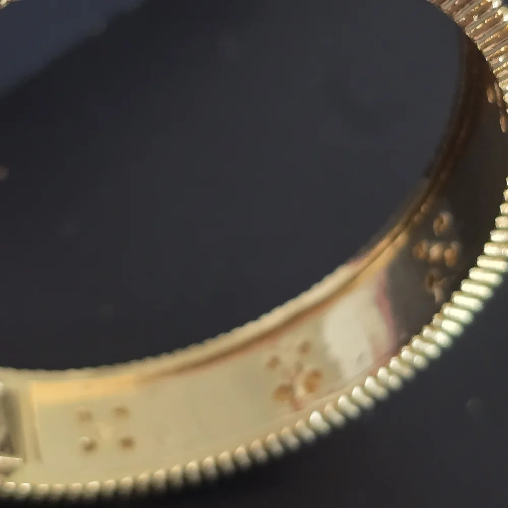 Elegant Gold Floral Bracelet and Ring Set